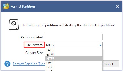 wanted file format