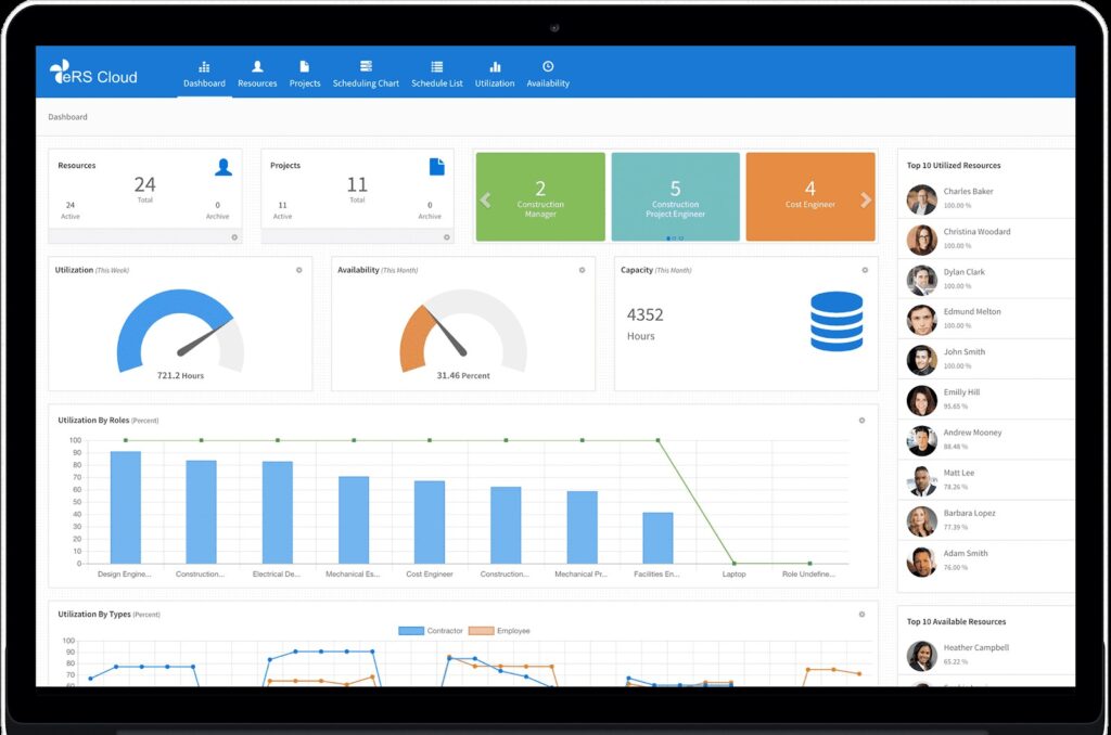 eResource Scheduler ERP