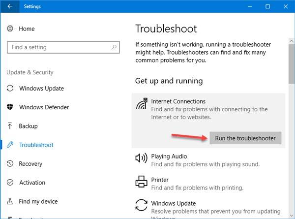 networks proxy settings 1