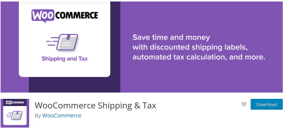 WooCommerce Shipping & Tax