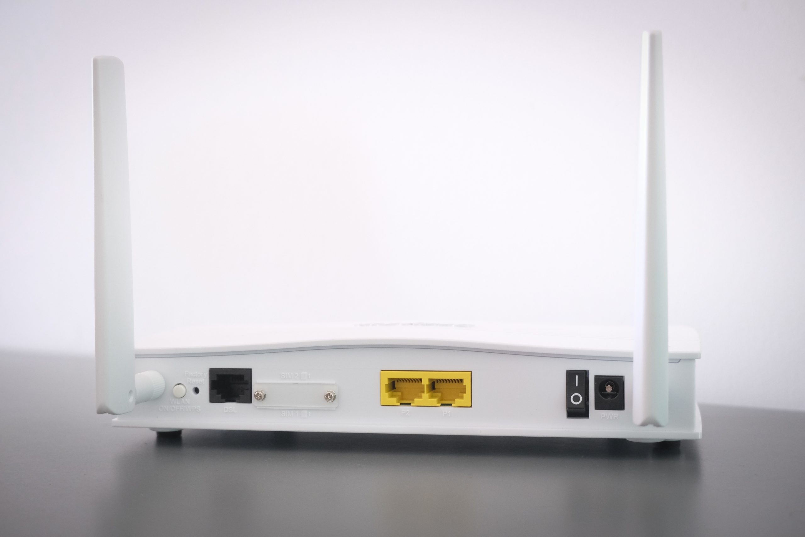 wifi modem white